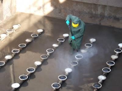 Cleaning and overhauling of aerating systems