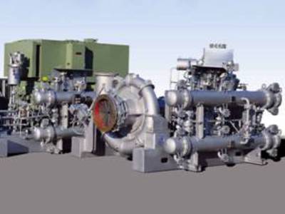 Pressure boosting of gases and liquids