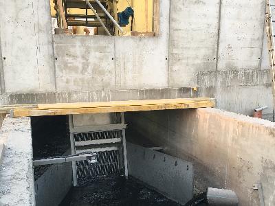 Gépi rács és szívótér bvítése – Sopron